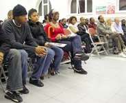 The Respect meeting on gun and knife crime in Wandsworth and Merton (Pic: Wandsworth Respect)
